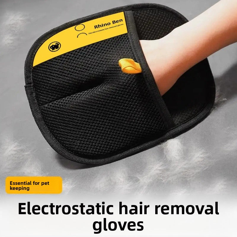 Pet Hair Removal Glove - Remove Fur from Furniture, Clothes & Bedding
