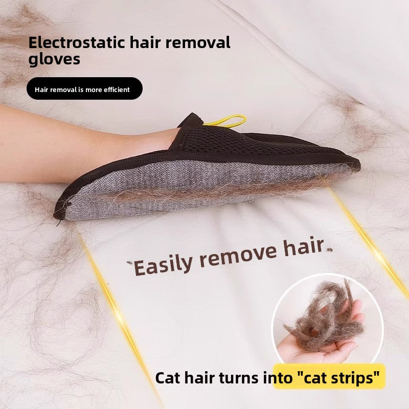 Pet Hair Removal Glove - Remove Fur from Furniture, Clothes & Bedding
